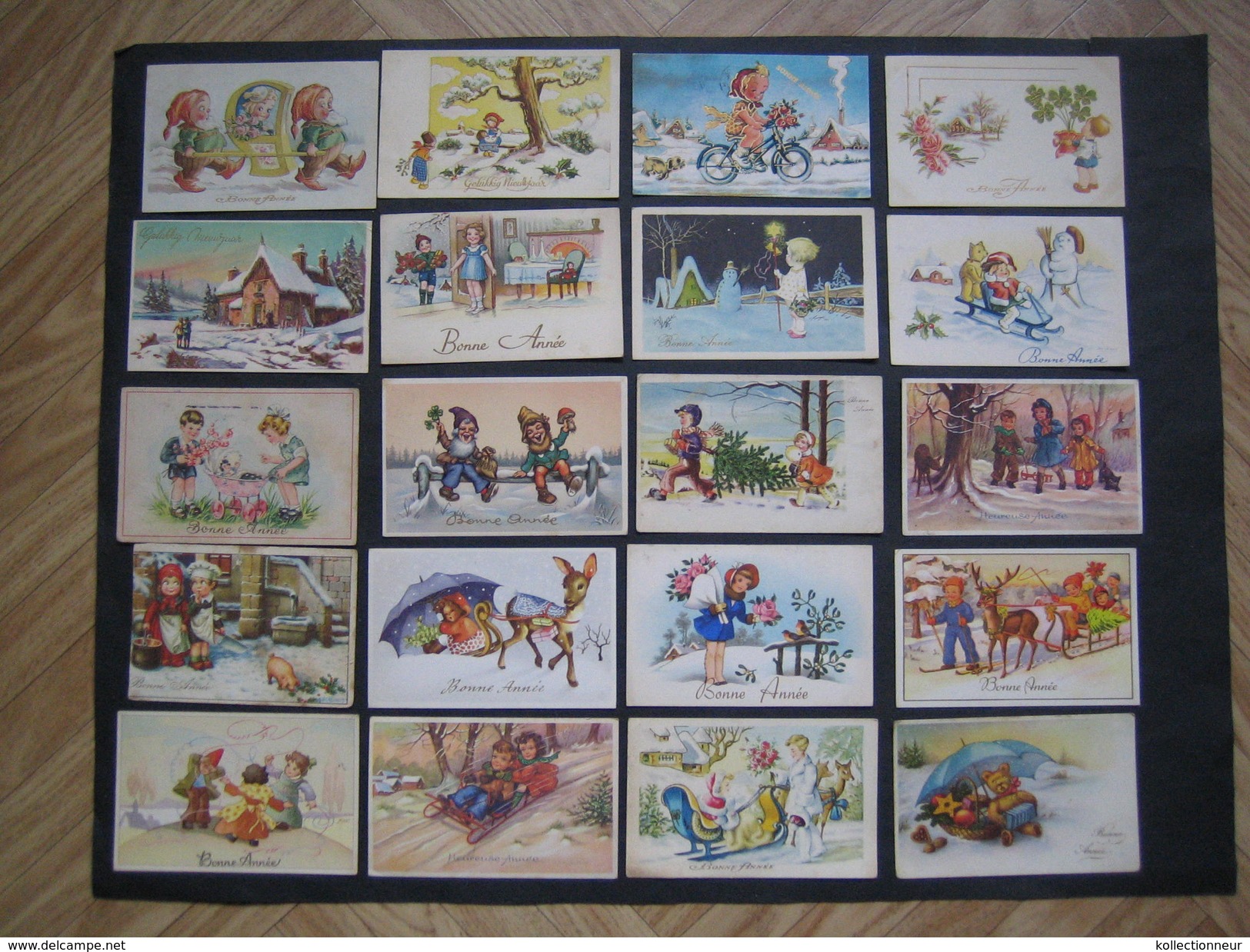 60 CARTES DE NOËL - JOYEUX NOËL - VROOLIJK KERSTFEEST - CHRISTMAS - - Autres & Non Classés