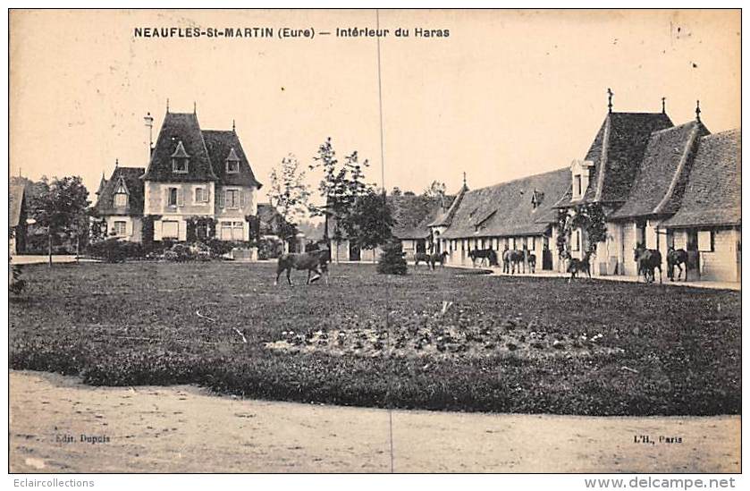 Neaufles Saint Martin        27          Intérieur Du Haras          (voir Scan) - Autres & Non Classés