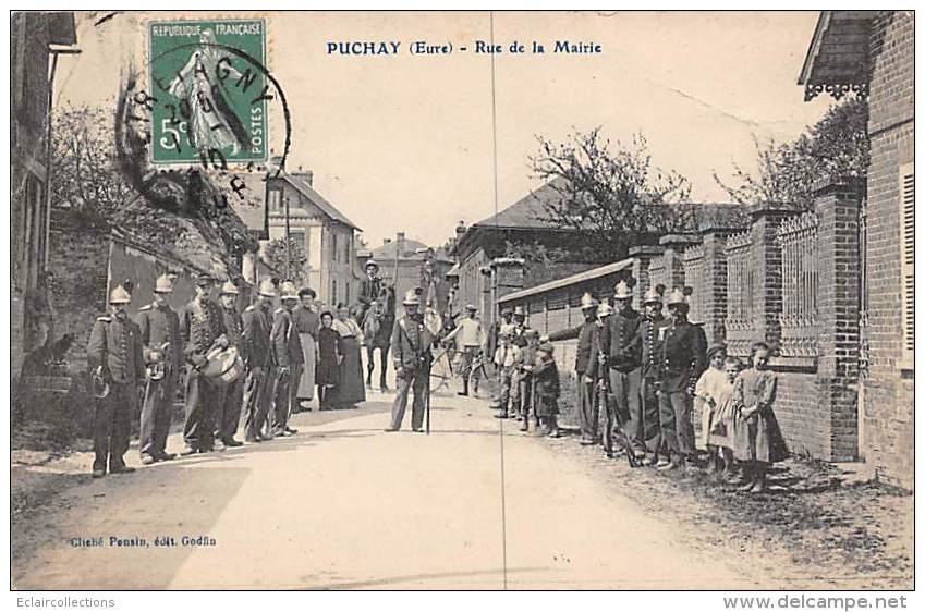 Puchay      27         Rue De La Mairie   Musique Pompiers ?        (voir Scan) - Andere & Zonder Classificatie