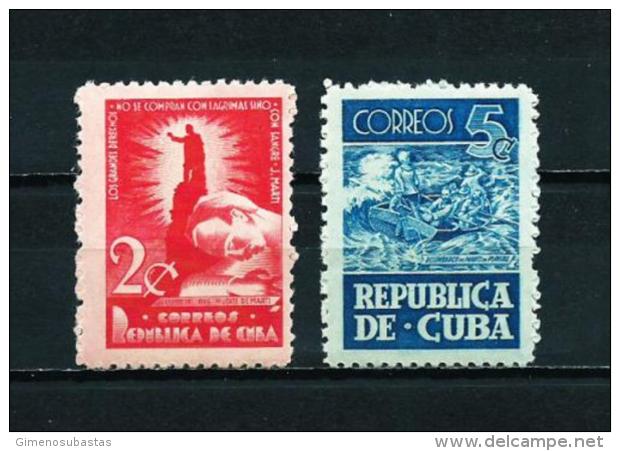 Cuba  N&ordm; Yvert  312/3  En Nuevo - Ongebruikt