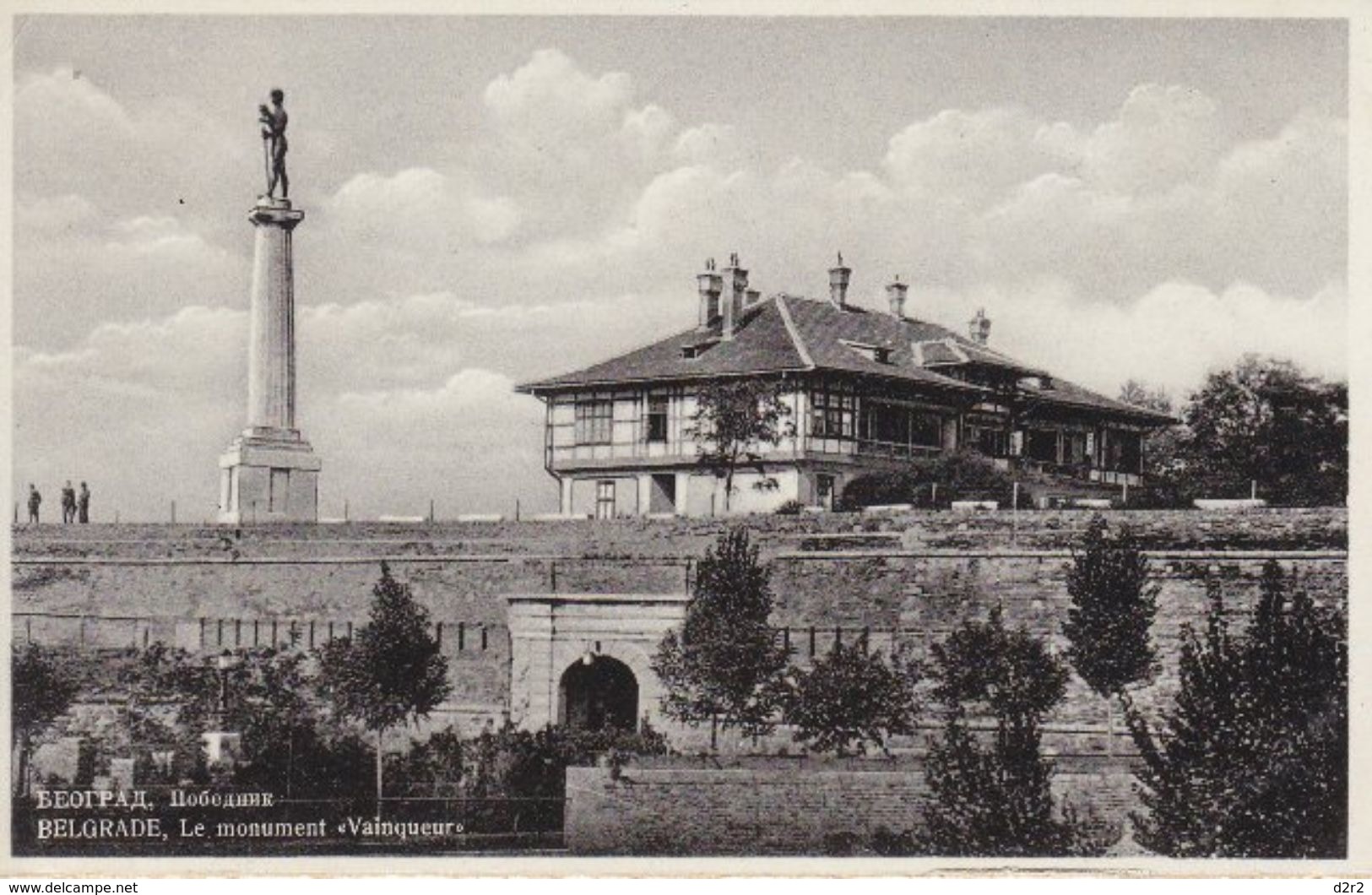 BELGRADE - LE MONUMENT " VAINQUEUR" -N/C - Serbie