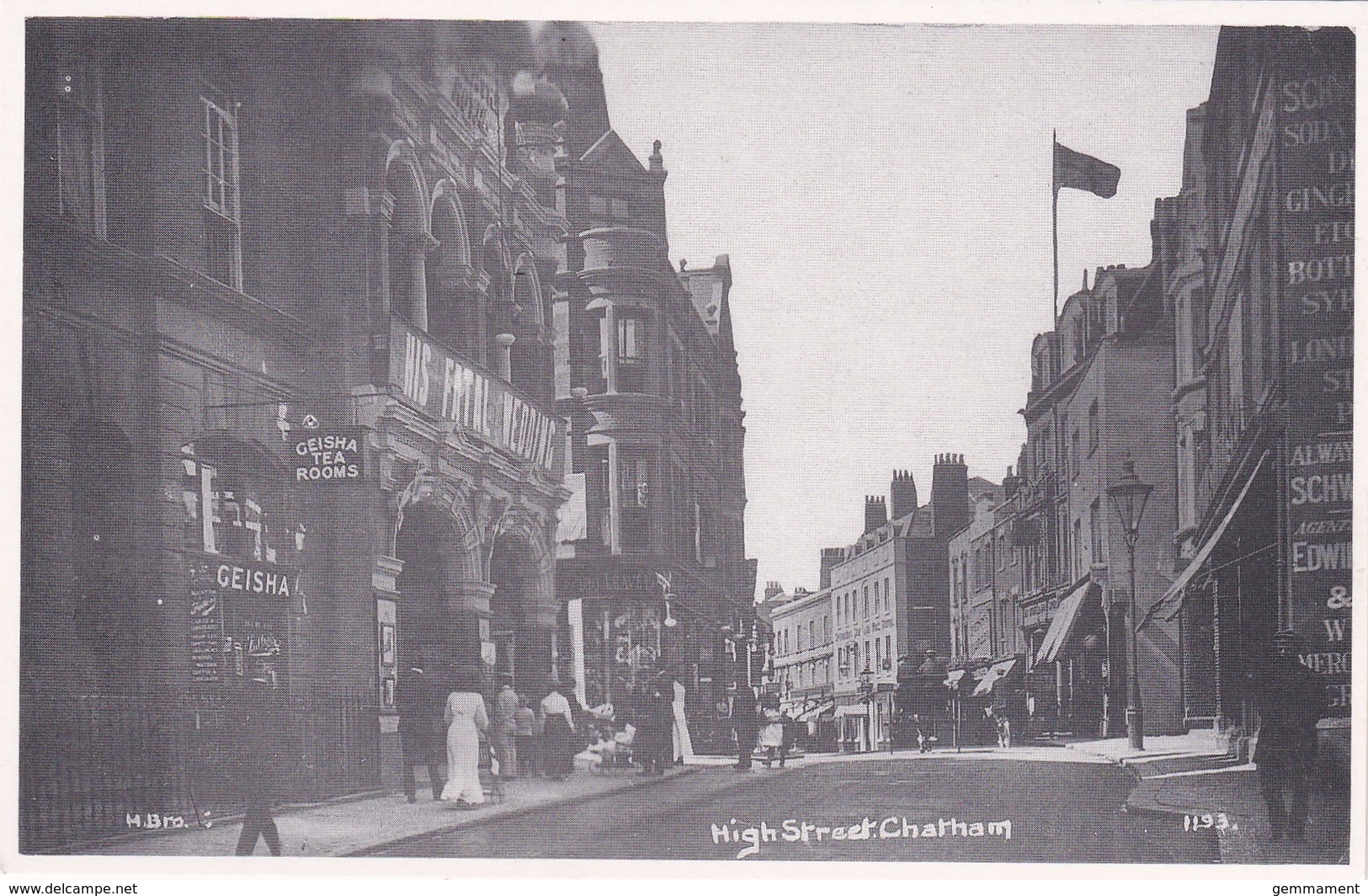 CHATHAM HIGH STREET.  THEATRE ROYAL REPRINT - Other & Unclassified