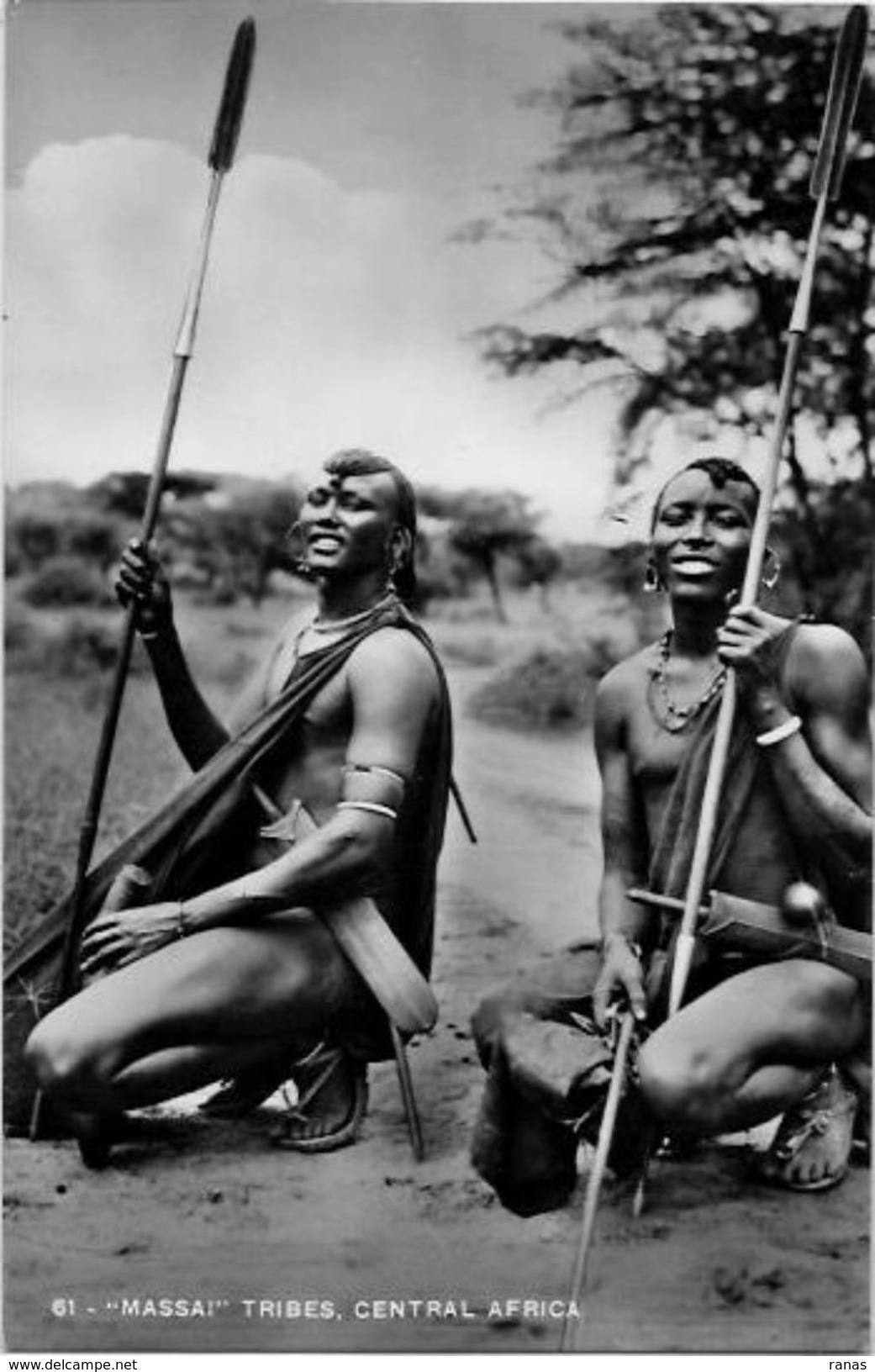 CPA Kenya Ethnic Type Masai Non Circulé - Kenia
