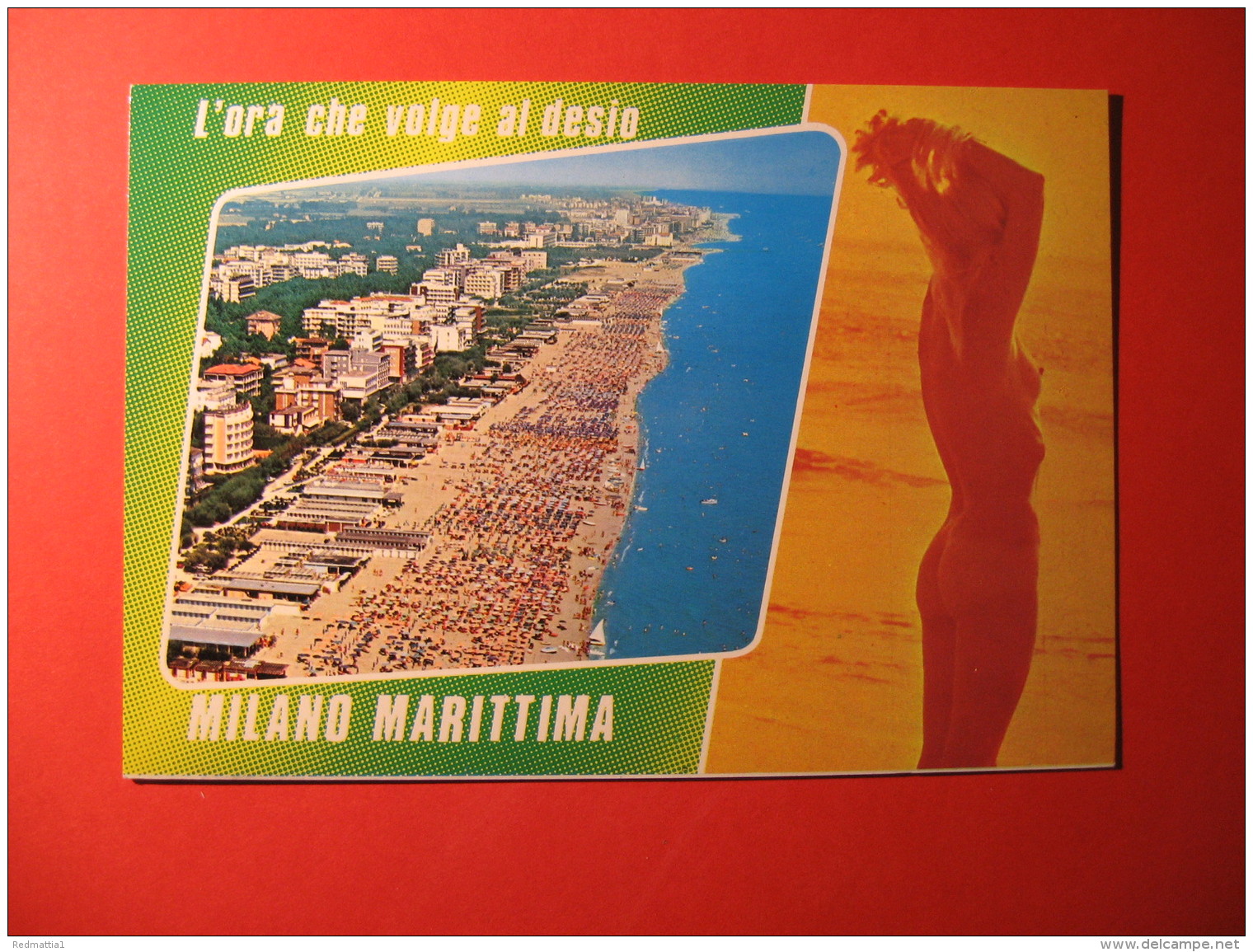 CARTOLINA  MILANO MARITTIMA   VEDUTINE   - D 148 - Pin-Ups