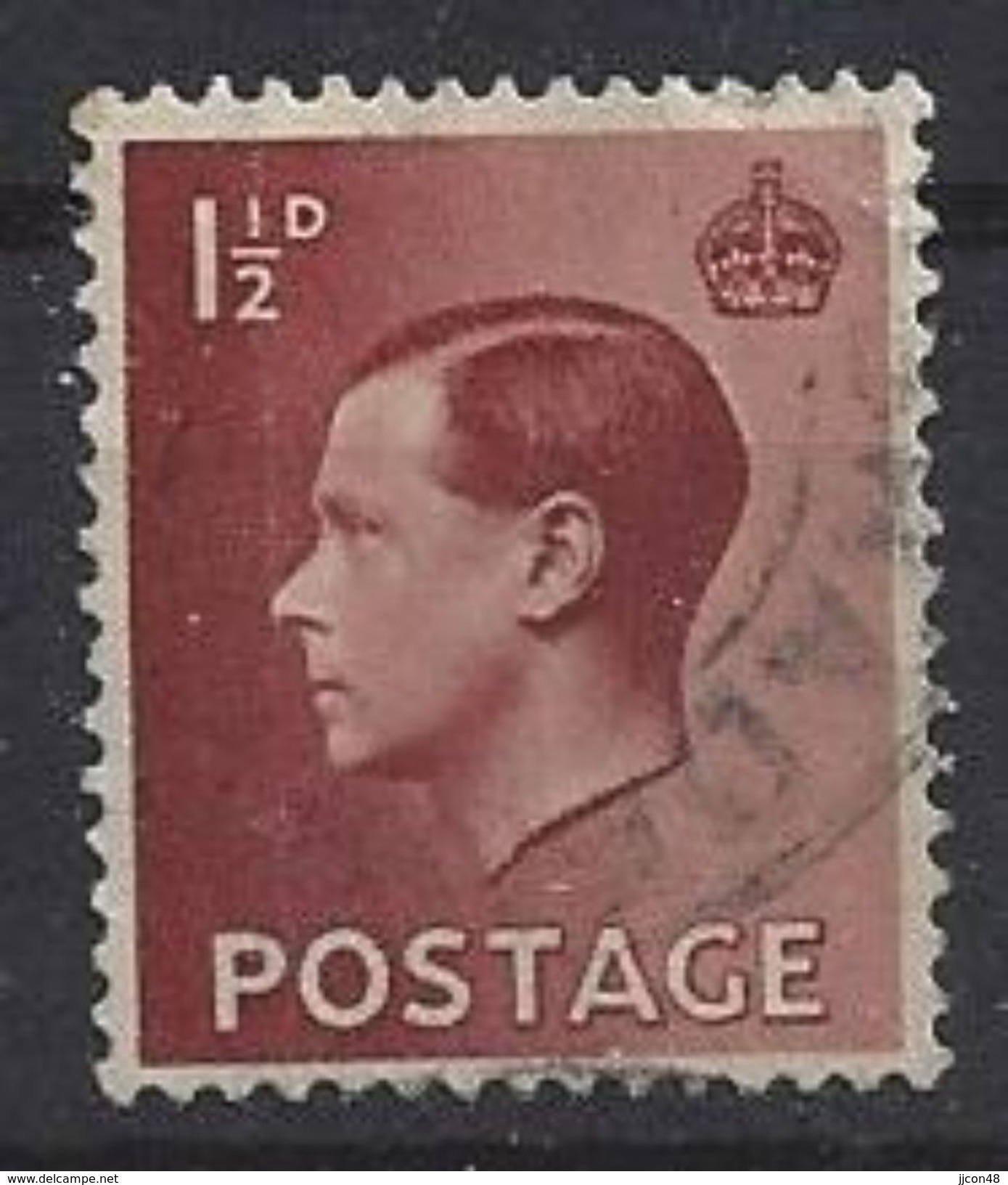 GB 1936 KE VIII (o) SG.459.  Mi.195x - Oblitérés