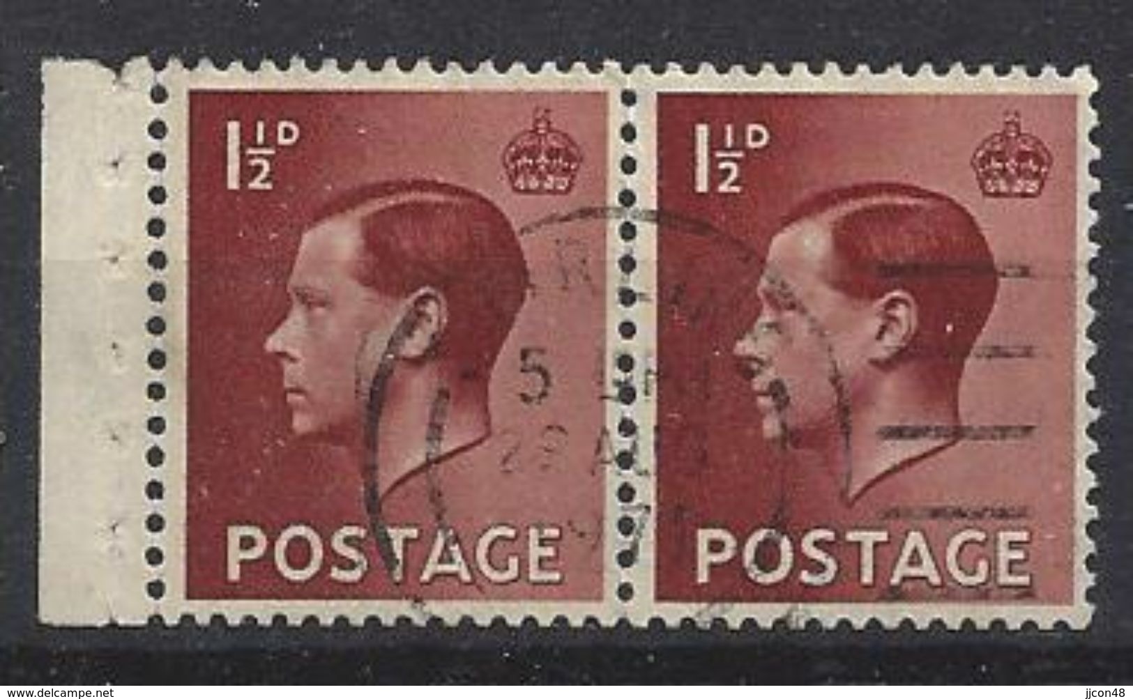 GB 1936 KE VIII (o) SG.459.  Mi.195x - Gebraucht