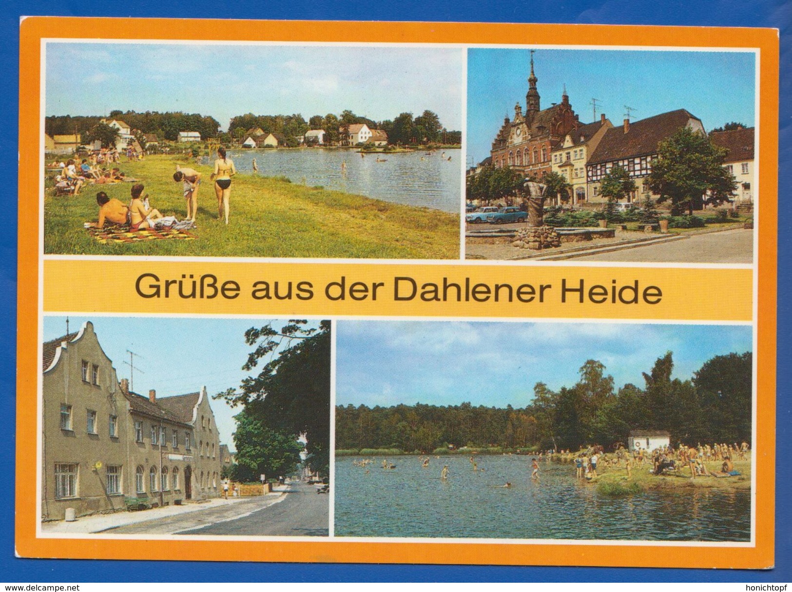 Deutschland; Dahlener Heide; Multibildkarte Mit Schmannewitz Und Bad Bucha - Dahlen