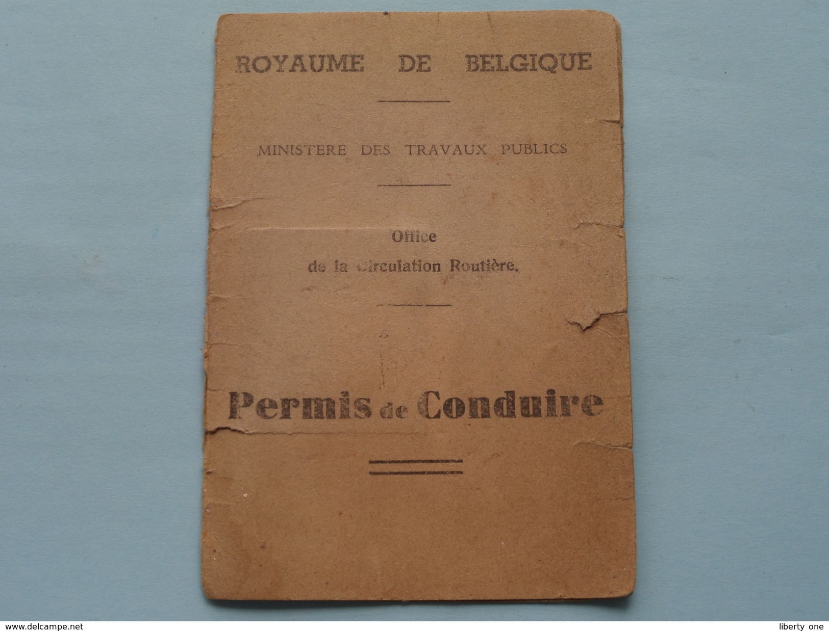 PERMIS De CONDUIRE Belgique ( BOURGEOIS 1897 ) N° 66690 Liège 1942 + Xtra Docu ( Details Zie Foto ) ! - Unclassified