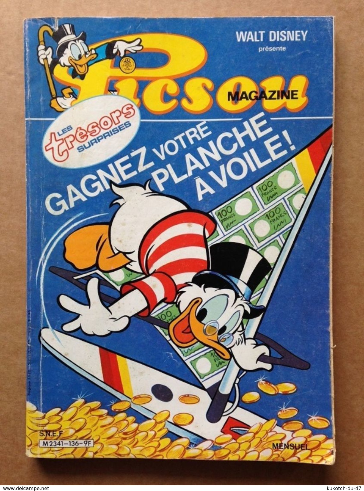 Disney - Picsou Magazine ° Année 1983 - N°136 - Picsou Magazine