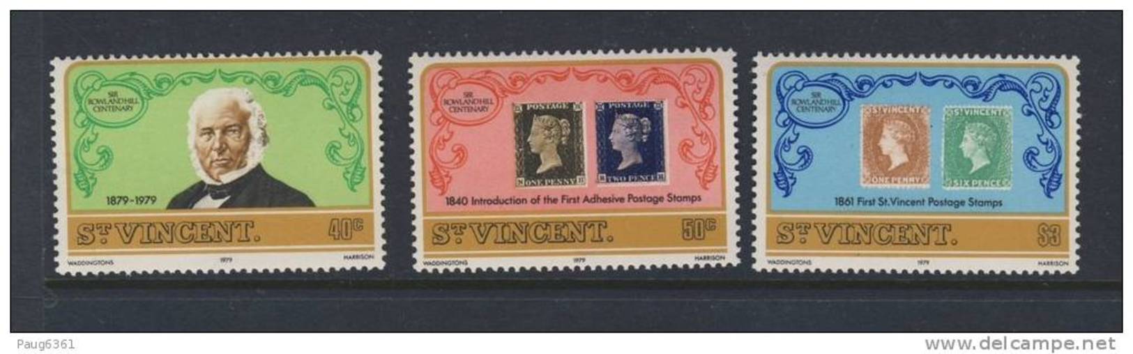 ST  VINCENT 1979 Sir Rowland Hill  SCOTT N°545 NEUF MNH** - Rowland Hill