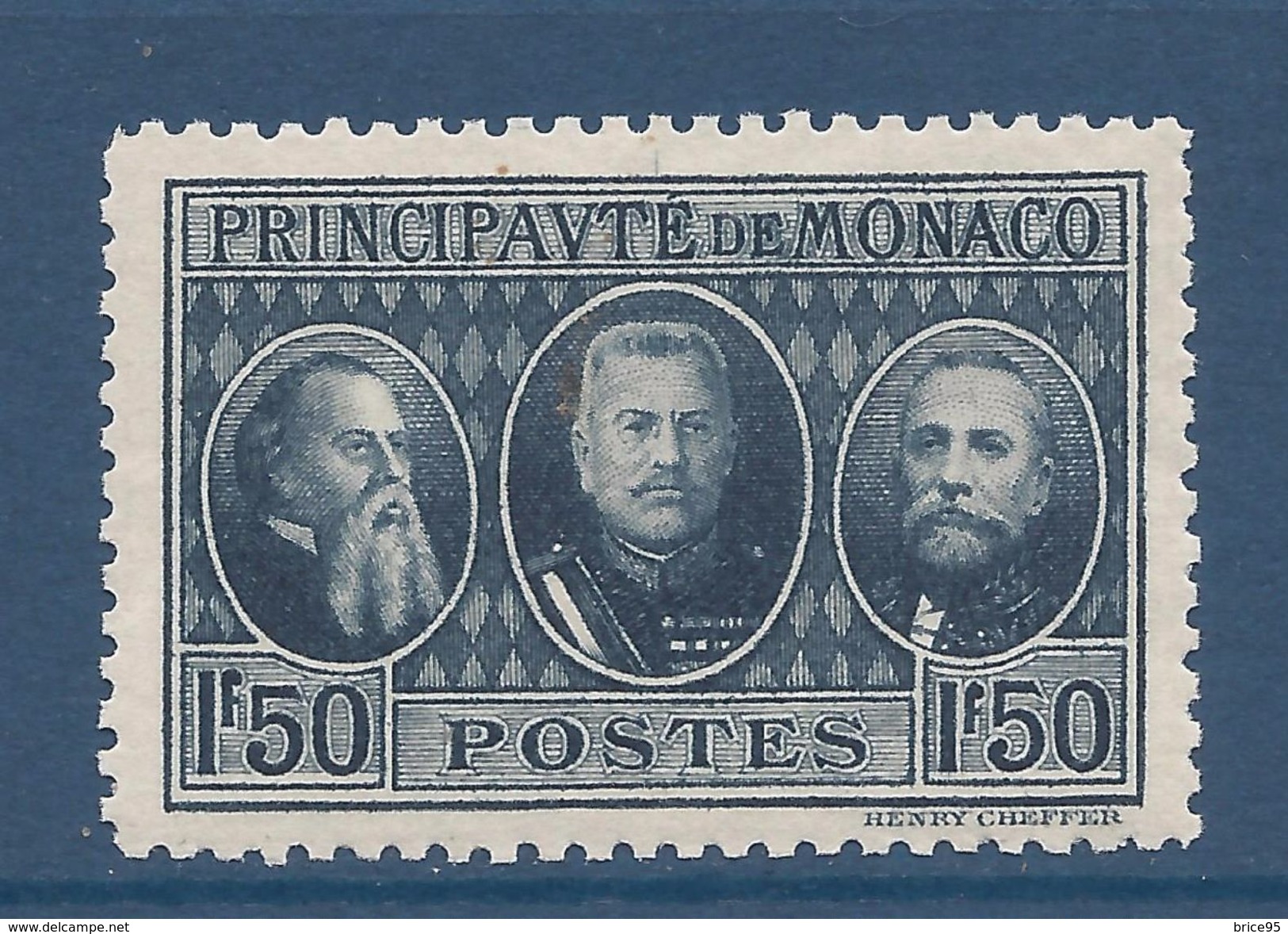 Monaco - YT N° 112 - Neuf Sans Charnière Avec Petite Tache Au Dos - 1928 - Unused Stamps