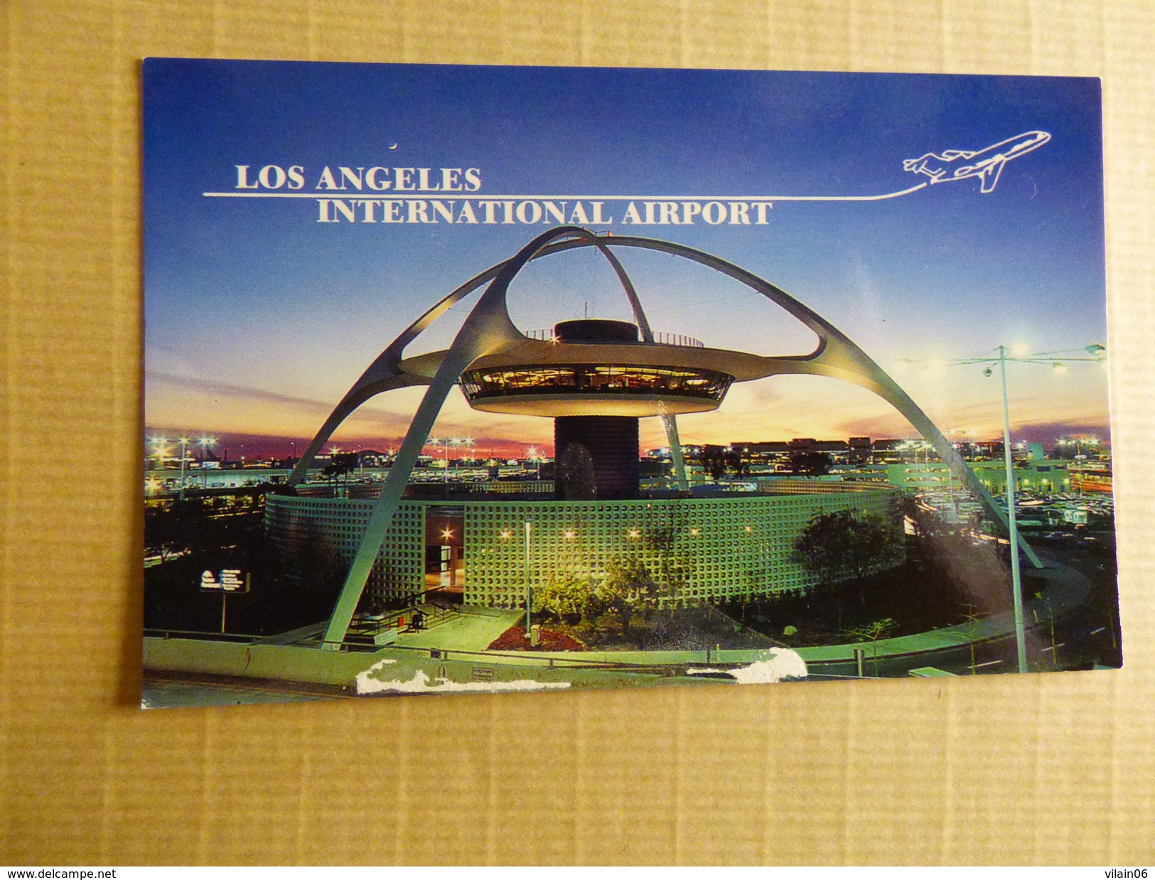 AEROPORT / AIRPORT / FLUGHAFEN      LOS ANGELES INTERNATIONAL - Aerodrome