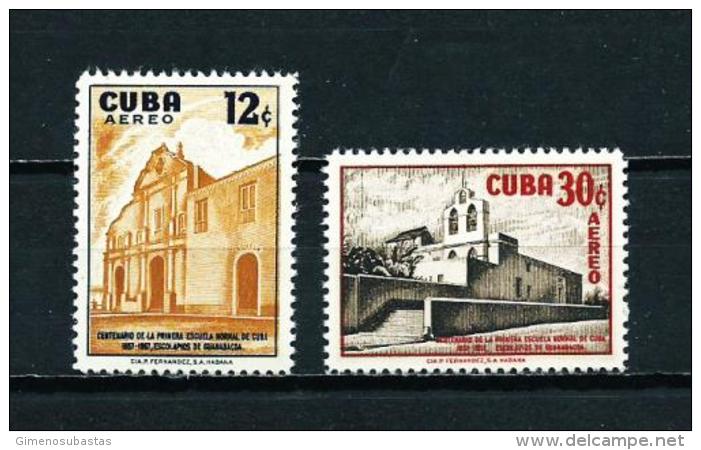 Cuba  N&ordm; Yvert  A-173/4  En Nuevo - Poste Aérienne