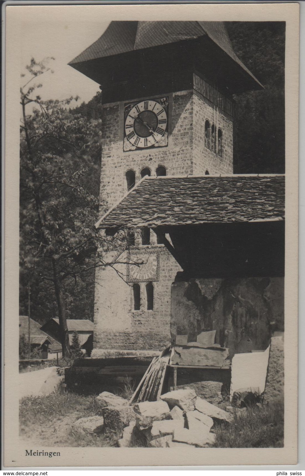 Meiringen - Kirche - Photo: Brügger - Brügg