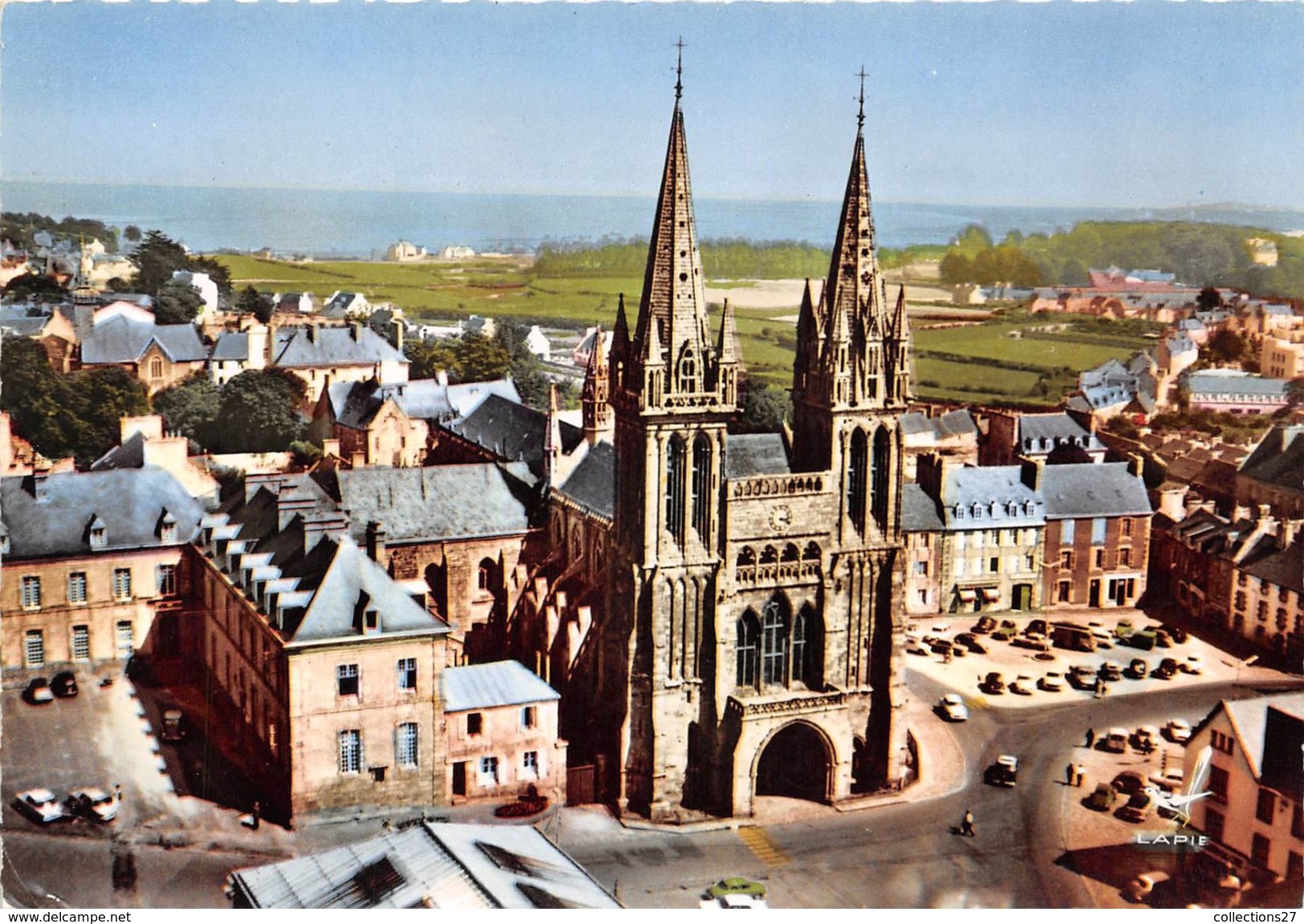 29-SAINT-POL-DE-LEON- VUE EN AVION , - Saint-Pol-de-Léon