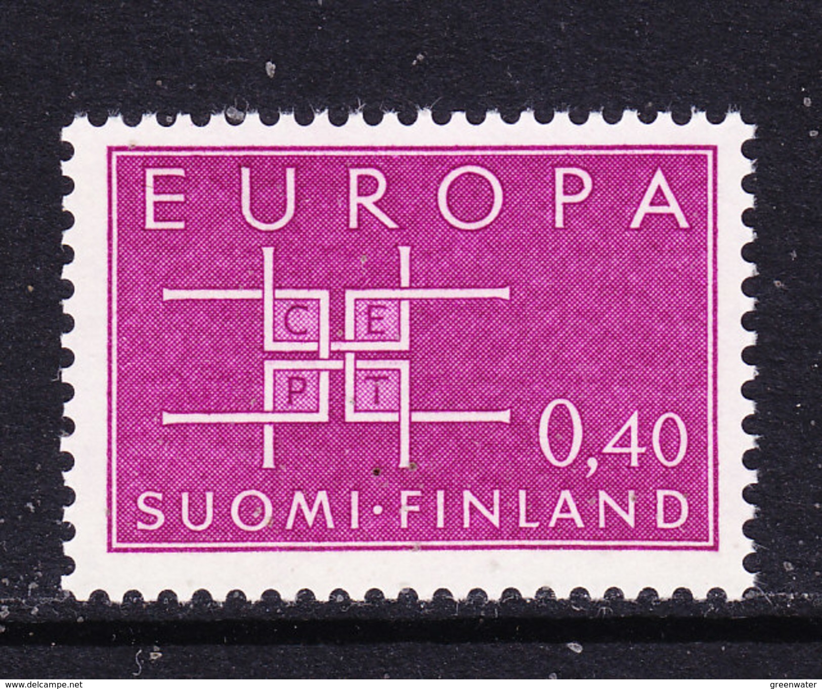 Europa Cept 1963 Finland 1v ** Mnh (36929D) Promotion - 1963