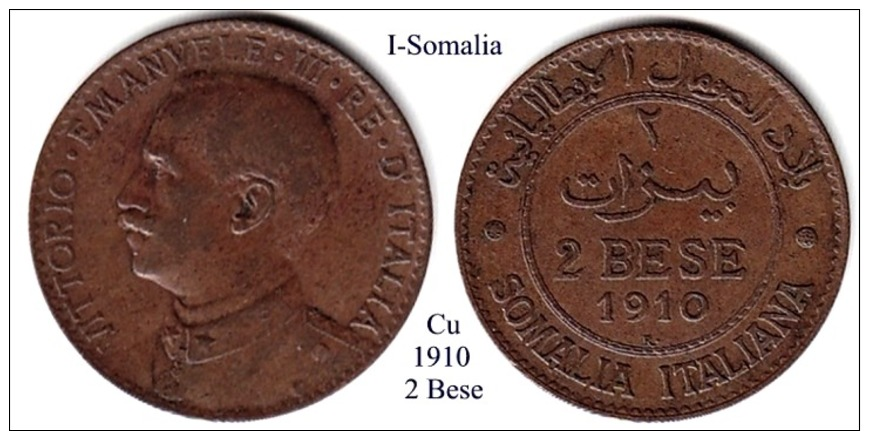 I-1910, 2 Bese, Somalia - Altri & Non Classificati