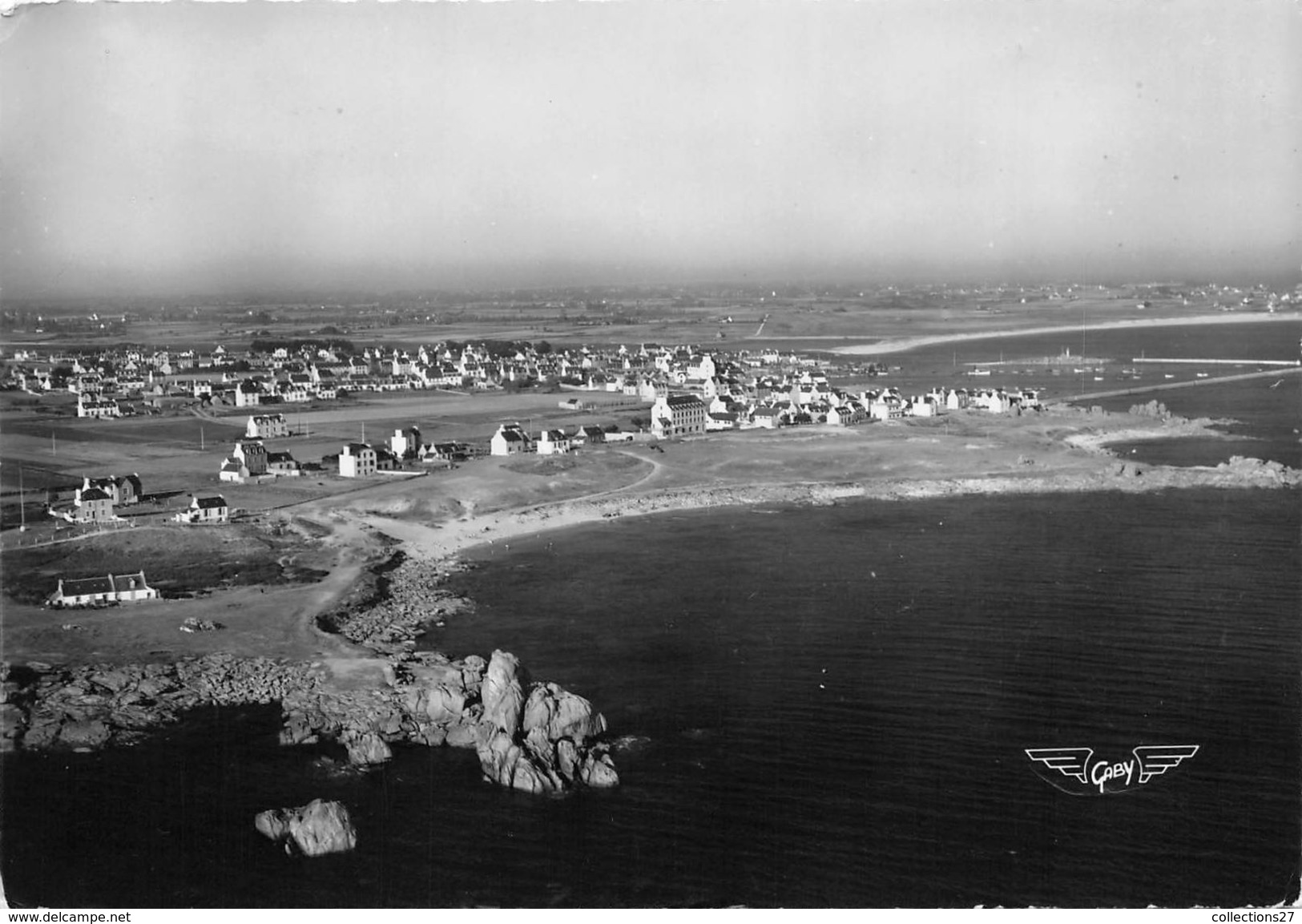 29-LESCONIL- ROCHER DE GOUDOUL ET LA PETITE PLAGE - Lesconil