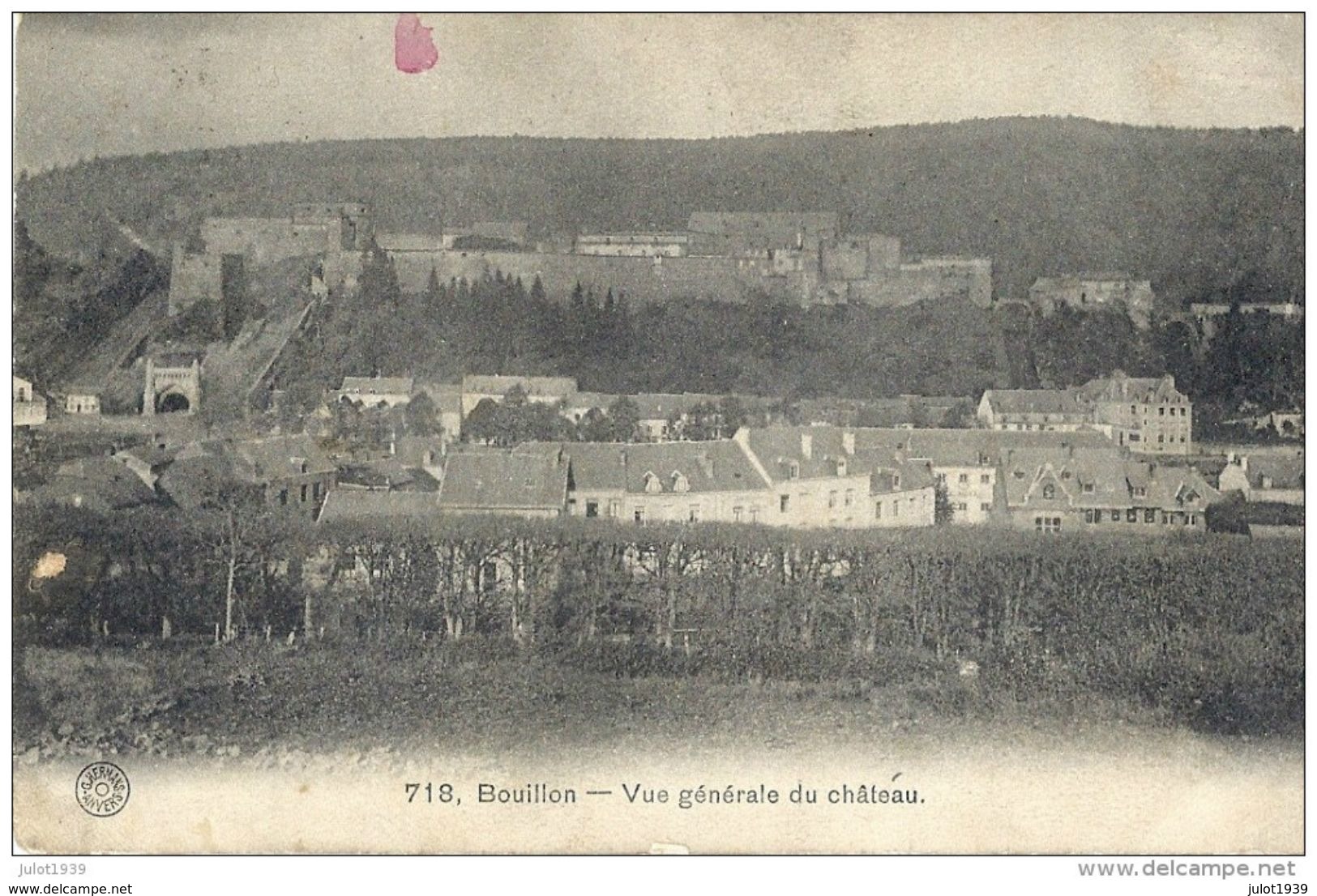 BOUILLON ..-- Panorama .  Vers GAND ( Mr Louis LIPPENS ) .  Voir Verso . - Grimbergen
