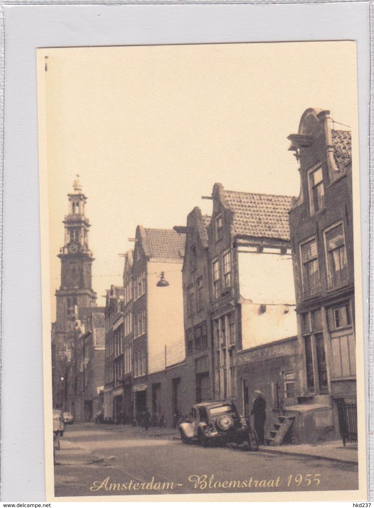 Amsterdam Bloemstraat 1955 Oude Auto   1083 - Amsterdam