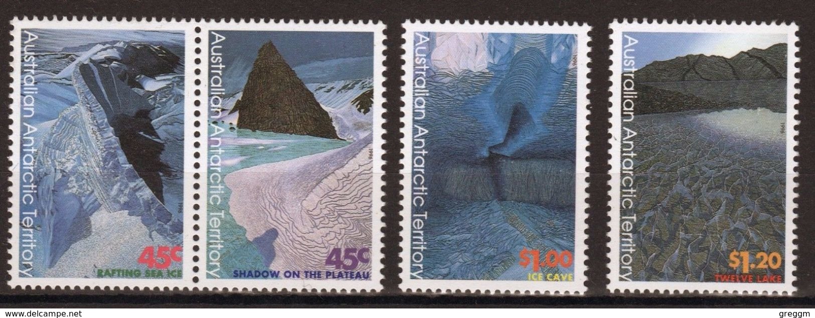 Australian Antarctic Territory Set Of Stamps Showing Paintings By Christian Clare Robertson. - Unused Stamps