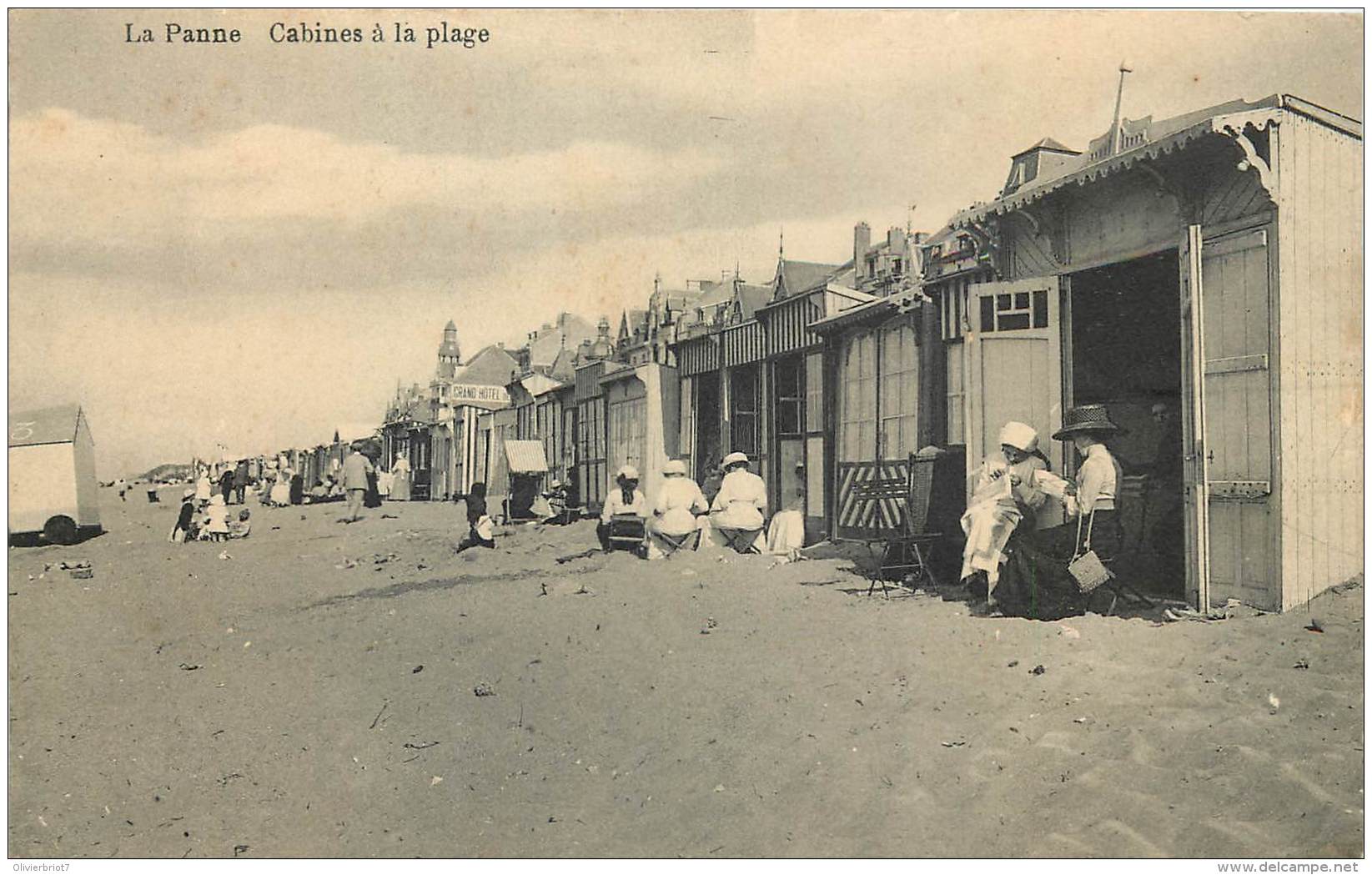 La Panne - Cabines à La Plage - De Panne