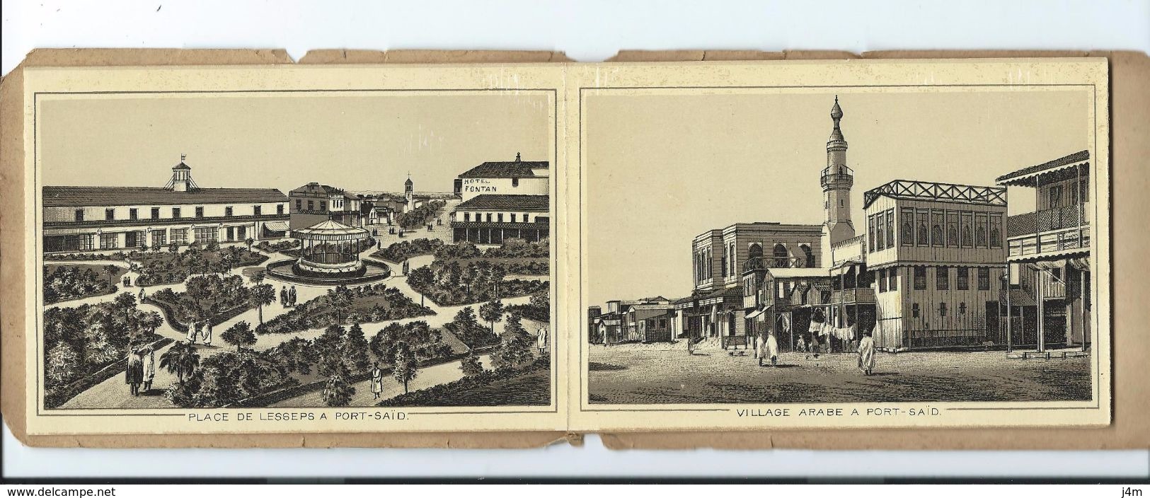 EGYPTE.. Album De 12 Vues Lithographies De SUEZ - Suez