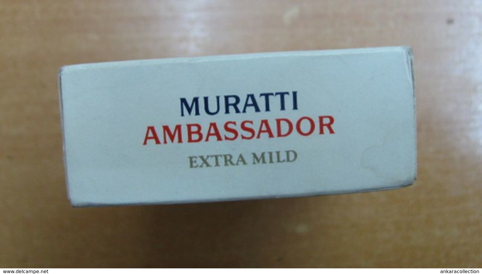 AC - MURATTI AMBASSADOR CIGARETTES OPENED HARD BOX FOR COLLECTION - Autres & Non Classés