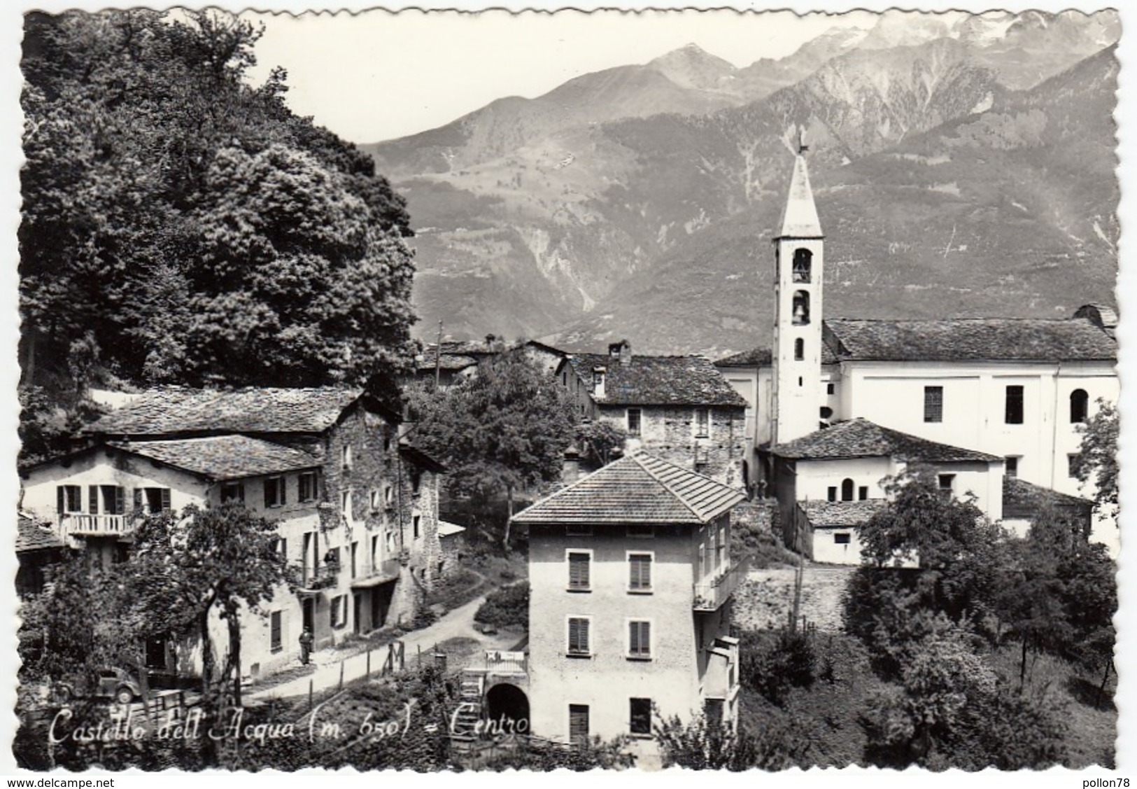 CASTELLO DELL'ACQUA - CENTRO - SONDRIO - 1970 - Sondrio