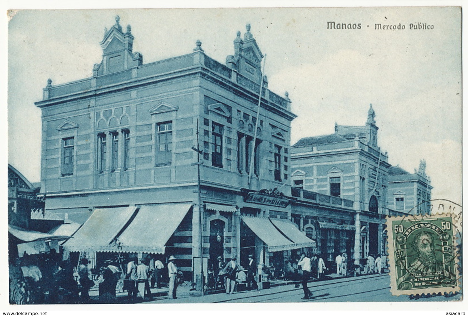 Manaos Amazonas Mercado Publico Used Amazonas To Bolbec France Edit Livraria Academica - Manaus