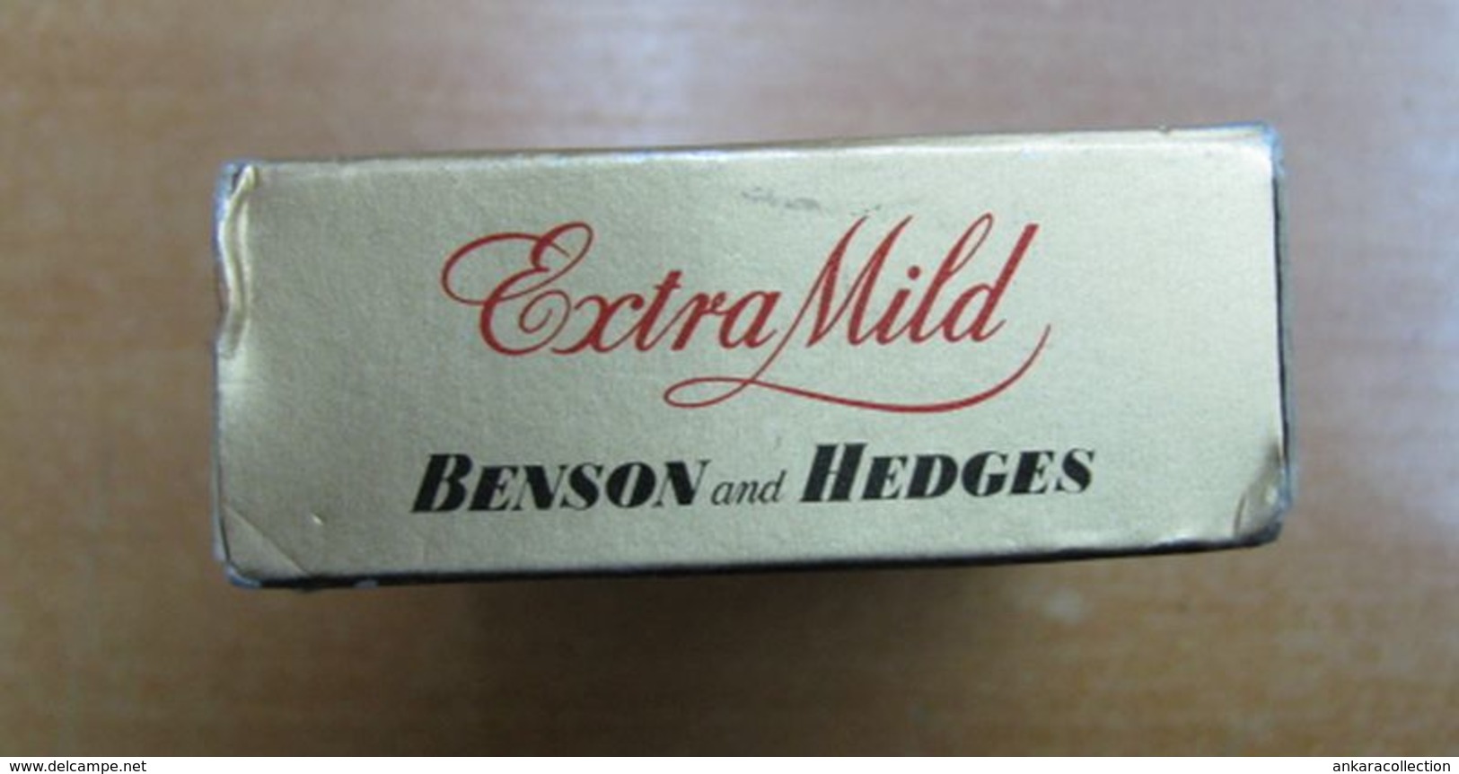 AC - BENSON AND HEDGES CIGARETTES EMPTY HARD BOX FOR COLLECTION - Porta Sigarette (vuoti)