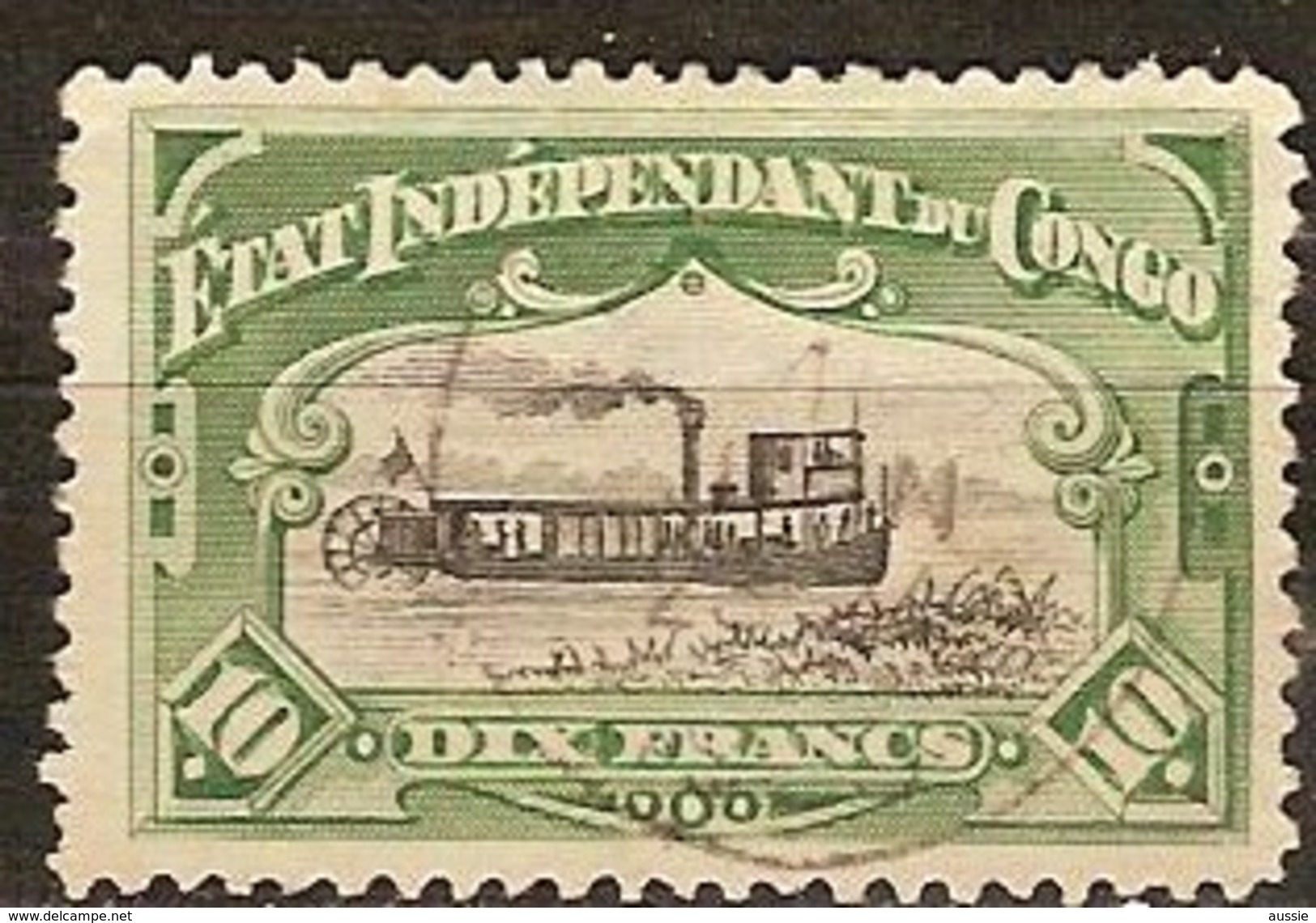 Belgisch Congo Belge 1894 OCBn° 29 (°) Oblitéré Used Cote 50,00 Euro - 1884-1894