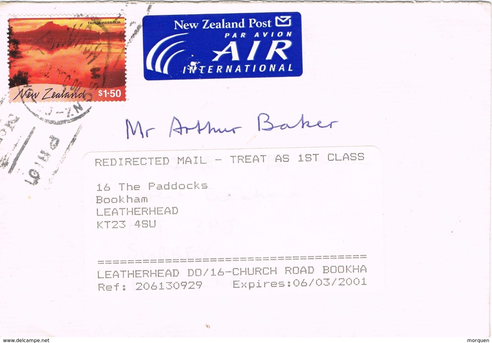 25904. Carta Aerea  CHRISTCHURCH (New Zealand) 1970 To England - Lettres & Documents