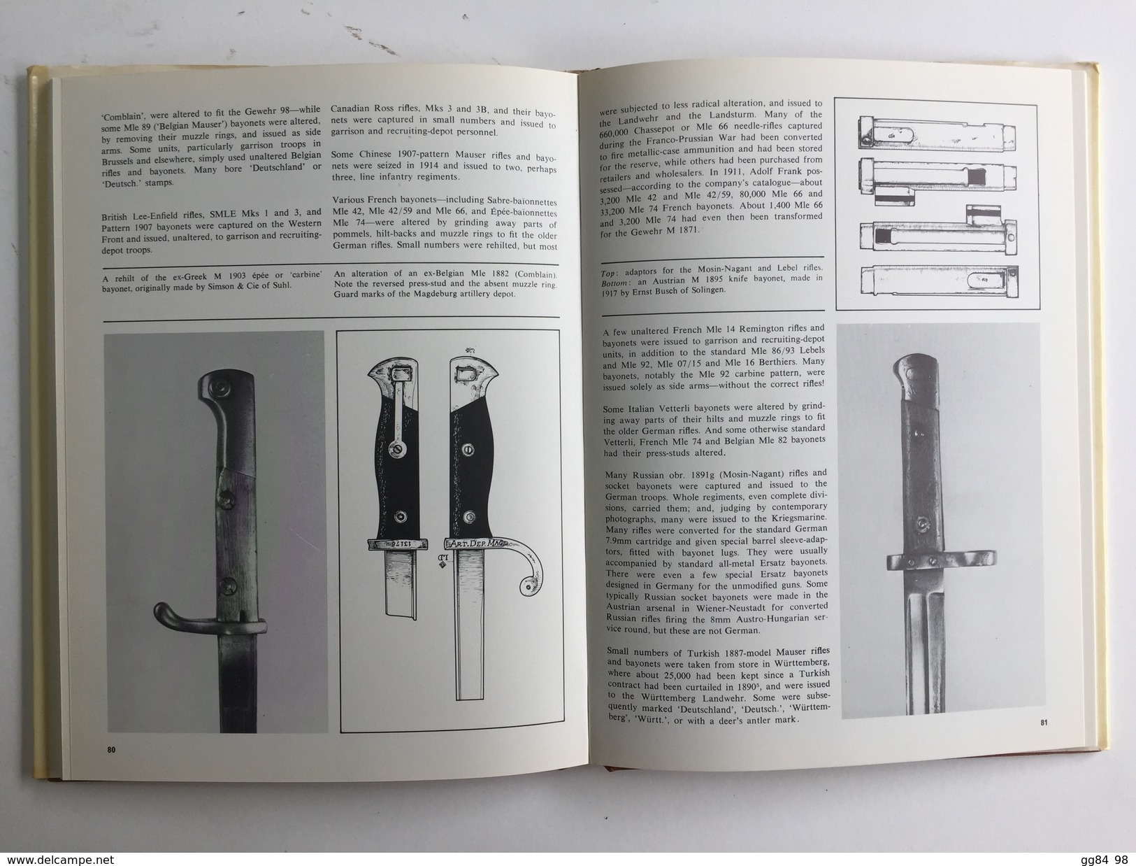 C 83 U -  German Bayonets Par WALTHER. TBE - Armes Blanches