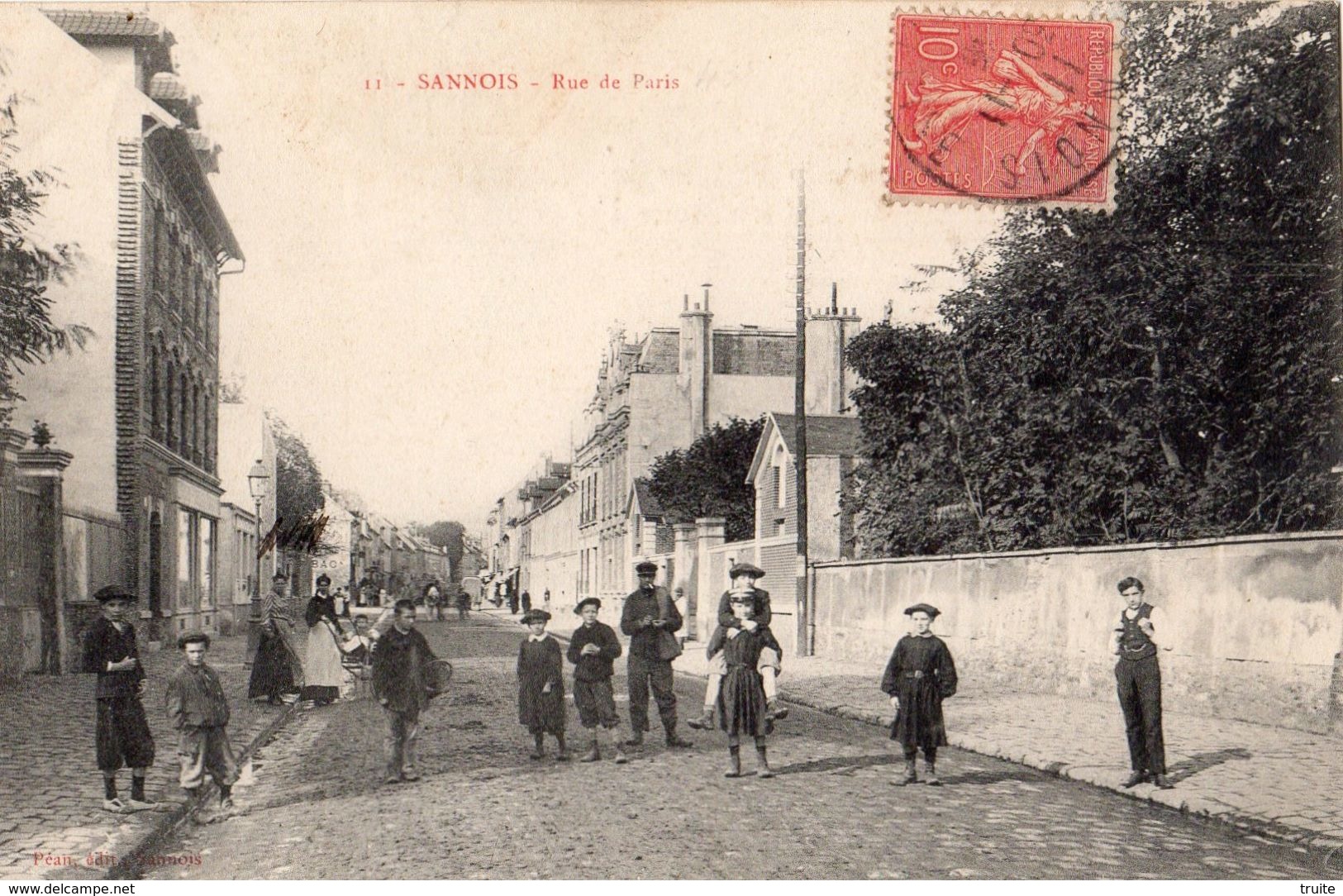 SANNOIS RUE DE PARIS - Sannois