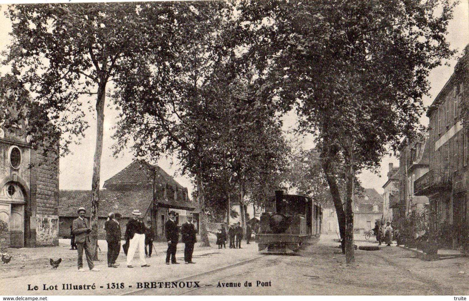 BRETENOUX AVENUE DU PONT (TRAIN) - Bretenoux