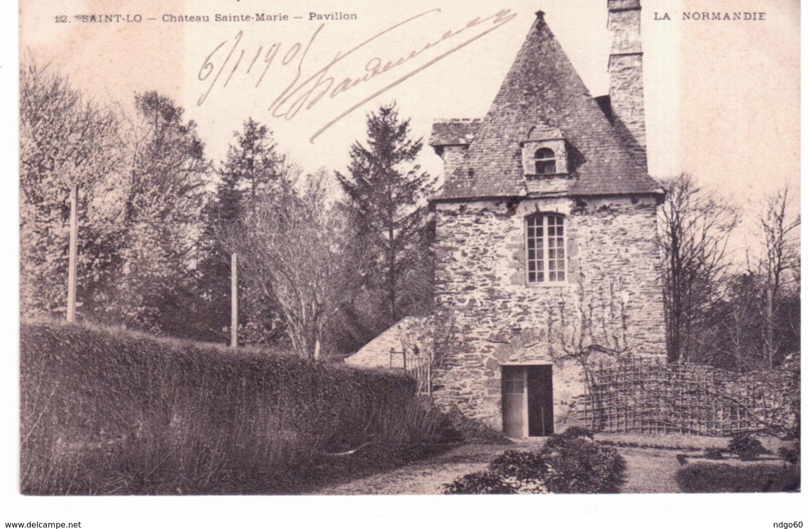 Saint Lo - Château Sainte Marie - Pavillon - Saint Lo