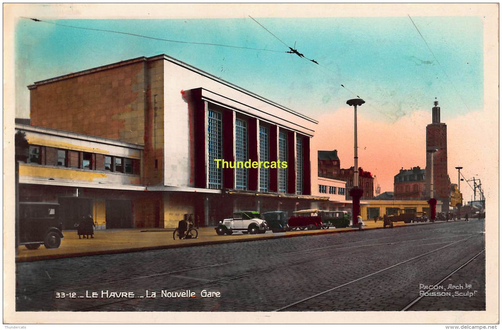 CPA PHOTO 76 LE HAVRE LA NOUVELLE GARE - Gare