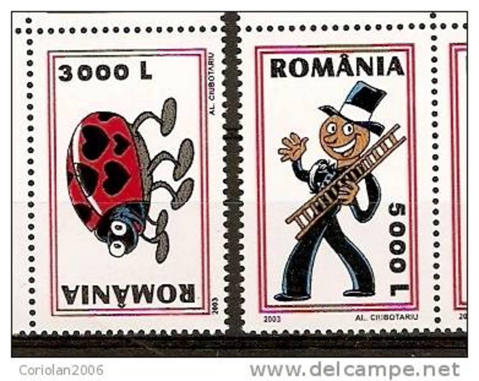 Romania 2003 / Martisor / 2 Val - Unused Stamps