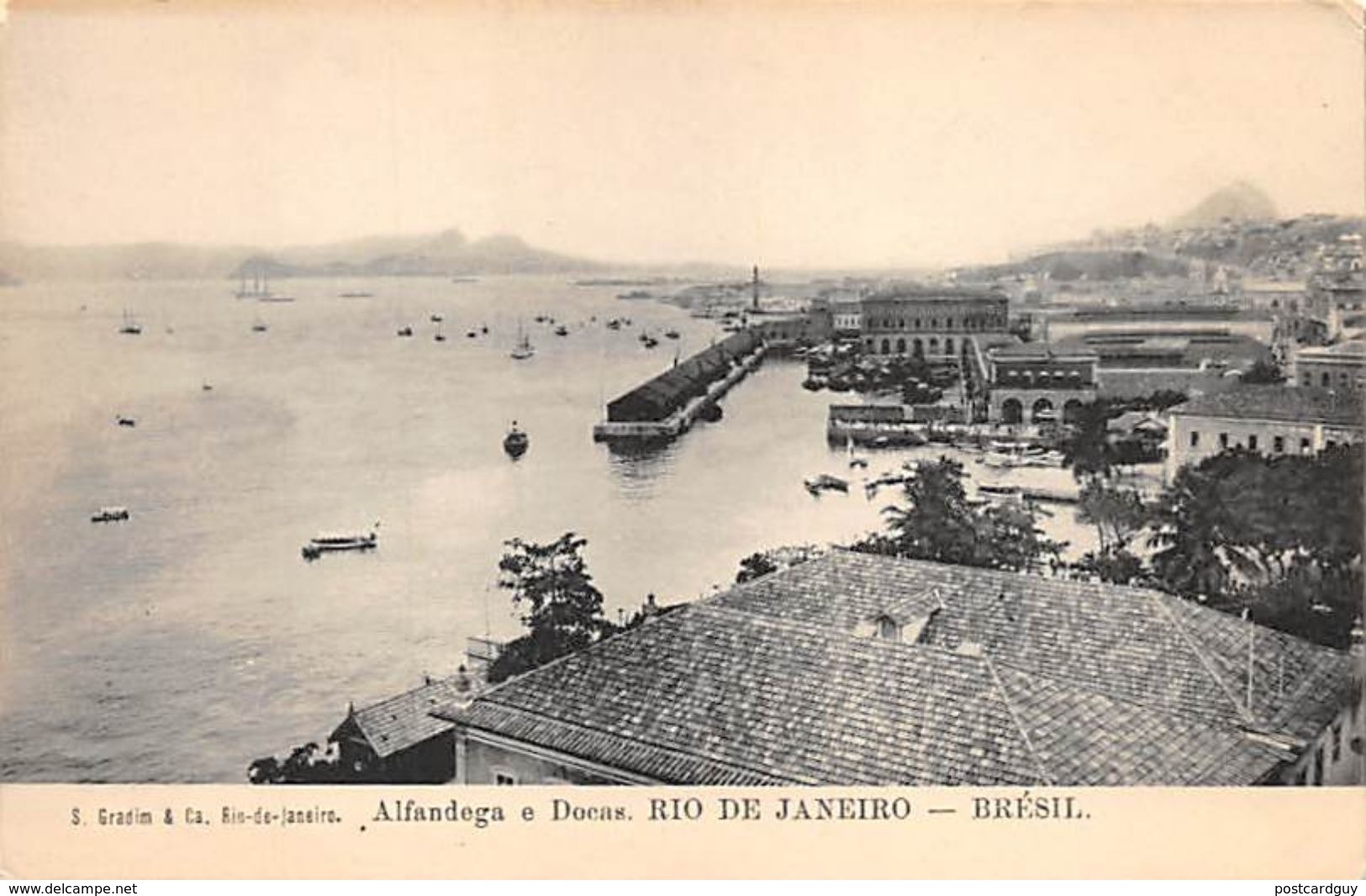 Rio De Janeiro - Alfandega E Docas Brazil, Brésil Panoramic - Rio De Janeiro