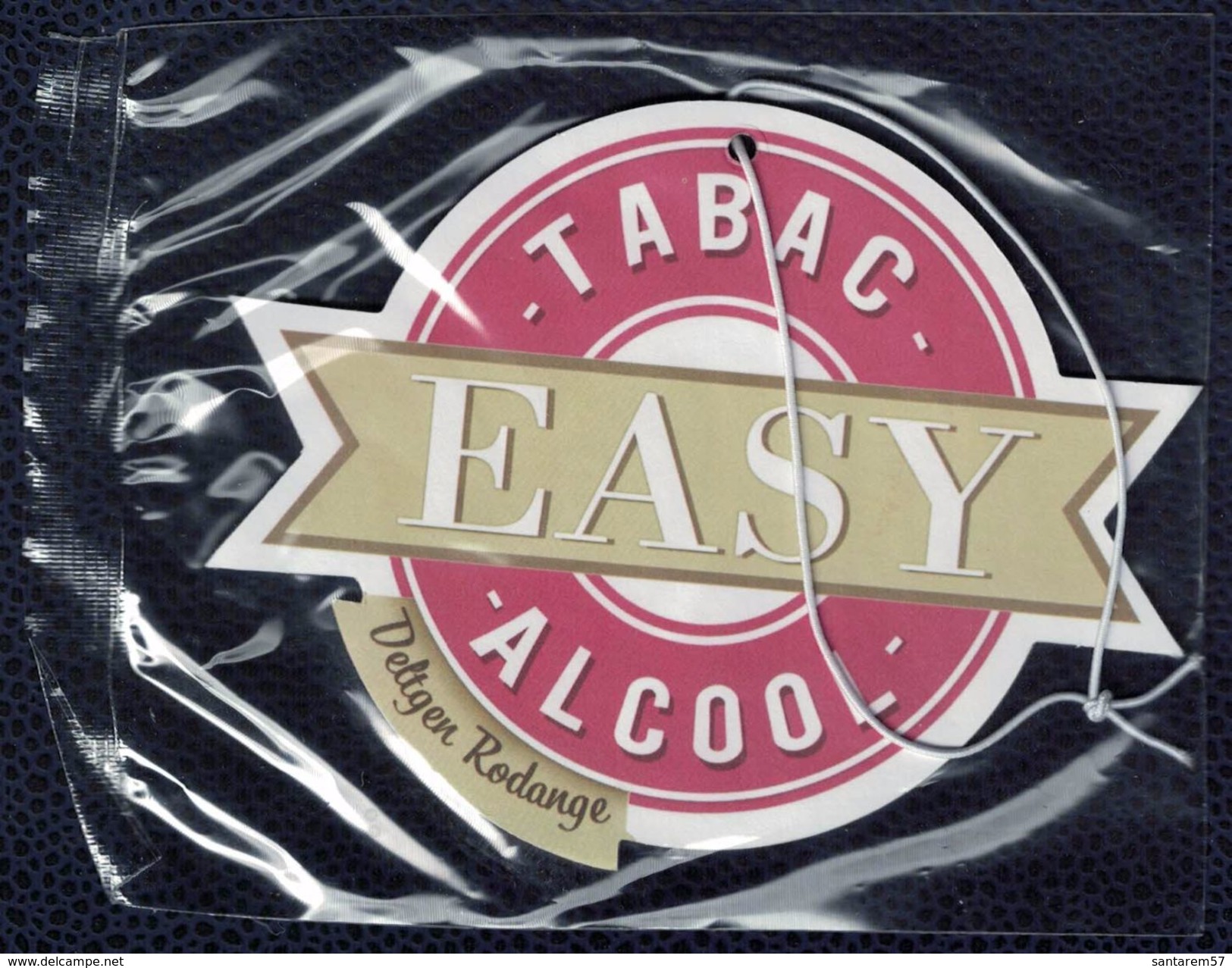 Désodorisant Sent Bon De Voiture à Suspendre Easy Tabac Alcool Deltgen Rodange Luxembourg - Objets Publicitaires