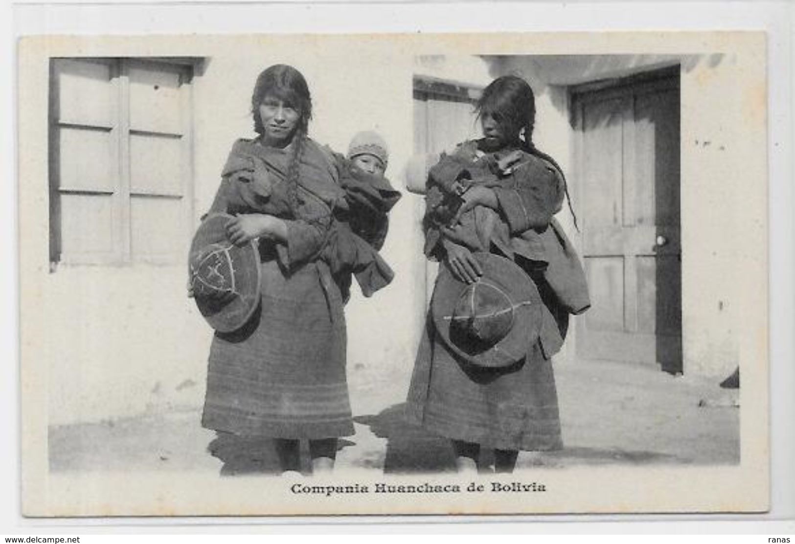 CPA Bolivie Bolivia Type Ethnic Mines De ZINC Compania Huanchaca Pulacayo Non Circulé - Bolivie