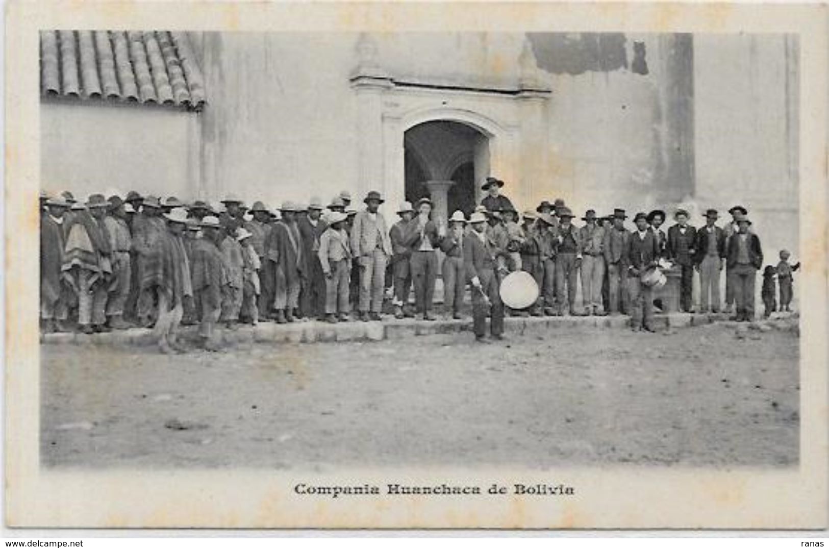 CPA Bolivie Bolivia Type Ethnic Mines De ZINC Compania Huanchaca Pulacayo Non Circulé - Bolivia