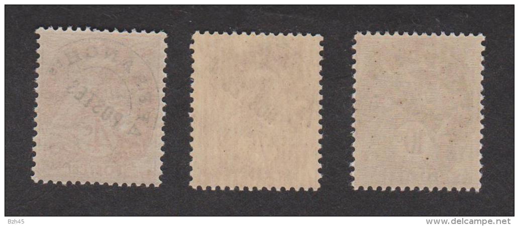 N° 40-42-43 ** Type Blanc YT 9,50 &euro; - 1893-1947