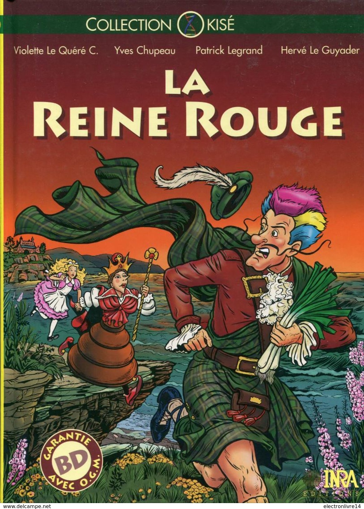 Magnifique Dedicace Collectif La Reine Rouge Ed Inra - Dédicaces