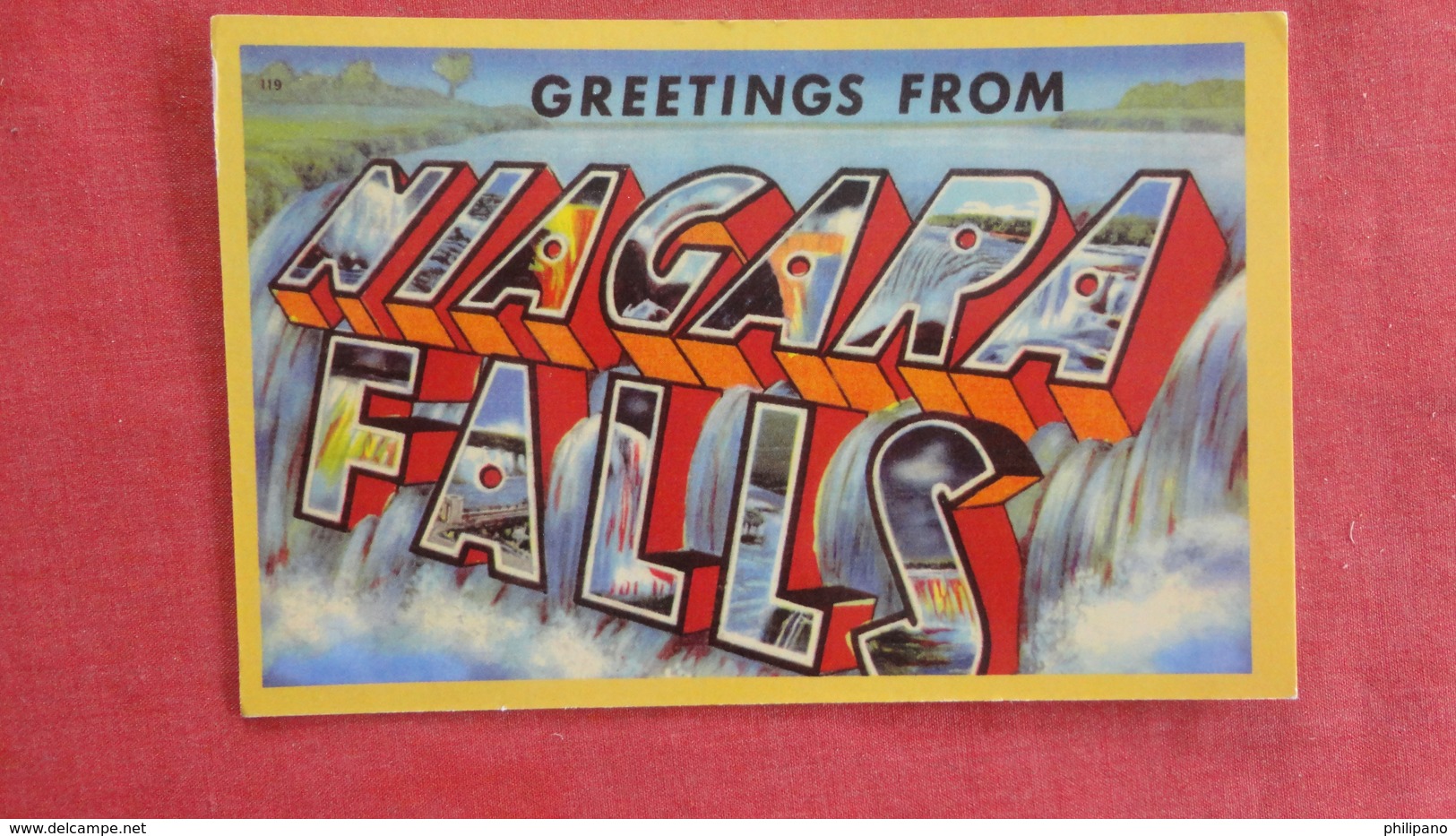 Greetings  Niagara Falls  Ref 2710 - Other & Unclassified