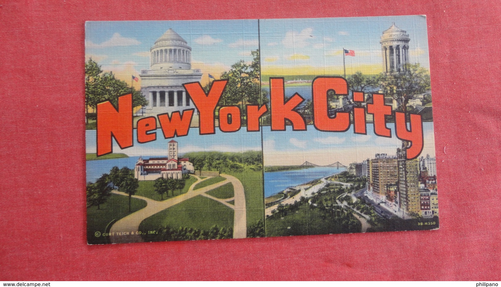 Greetings > New York City   Ref 2710 - Other & Unclassified