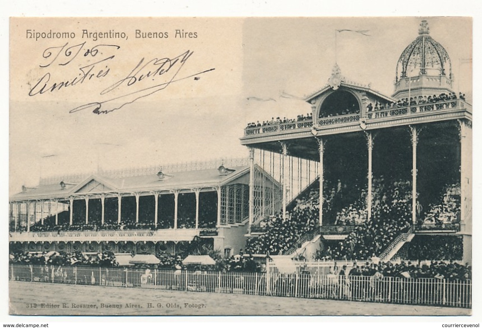 CPA - ARGENTINE - BUENOS AIRES - Hipodromo - Argentina