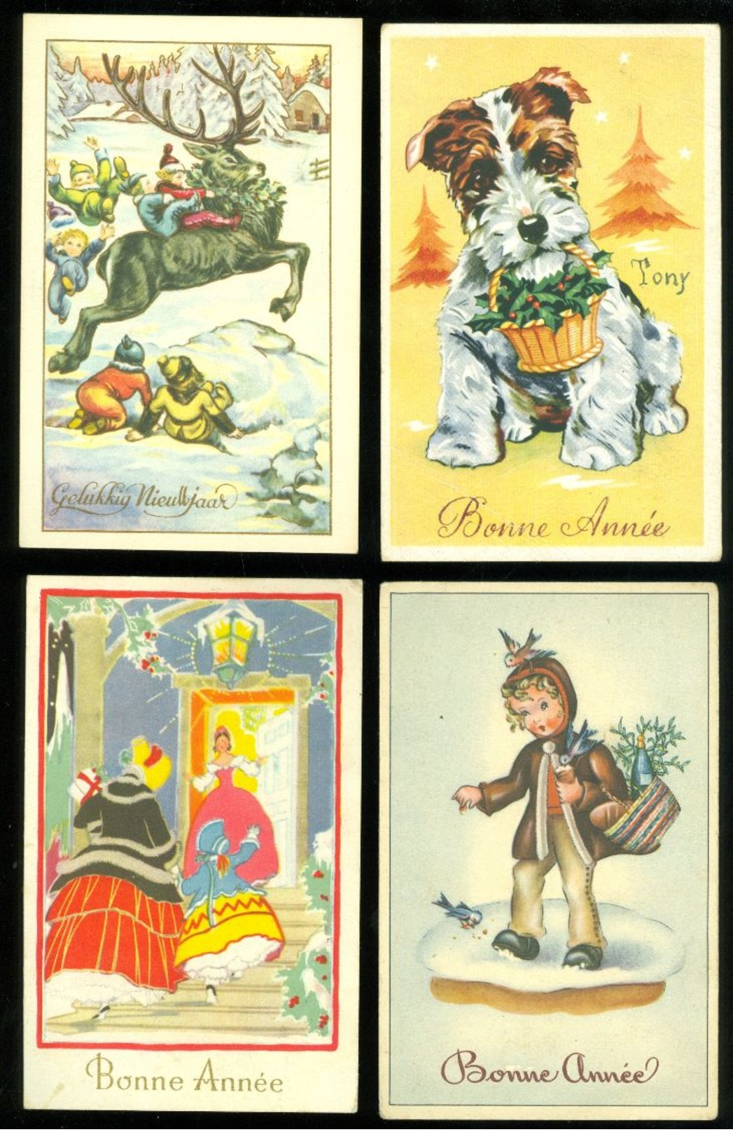 Beau Lot De 60 Cartes Postales De Fantaisie   Mooi Lot 60 Postkaarten Van Fantasie -  60 Scans - 5 - 99 Postkaarten