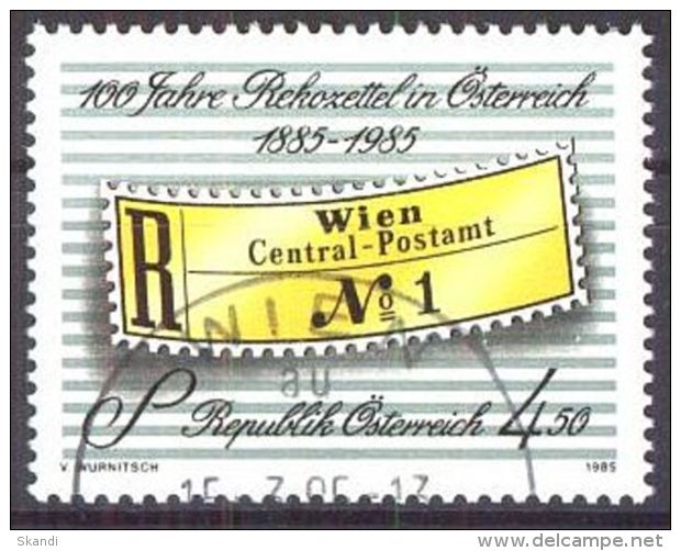 ÖSTERREICH 1985 Mi-Nr. 1806 O Used - Aus Abo - Gebraucht